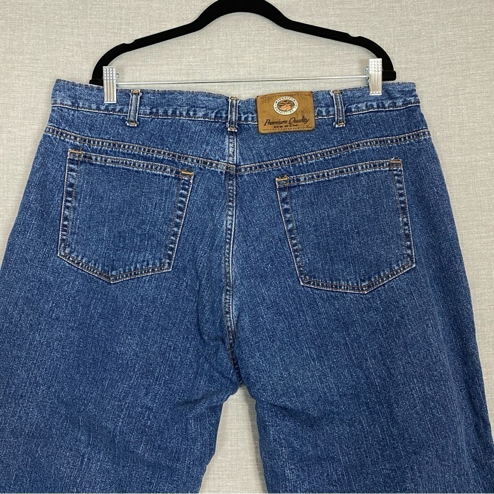 Windriver Fleece Lined Jeans 40X32 100% Cotton Relaxed Fit Tapered - Picture 4 of 14